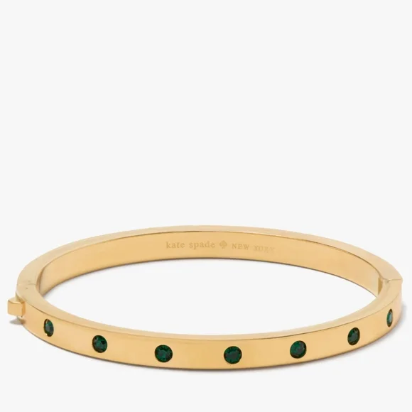 Kate Spade New York Bracelet Women Gold Stackable Stainless Steel Bangle ERK1969 - Picture 10 of 13